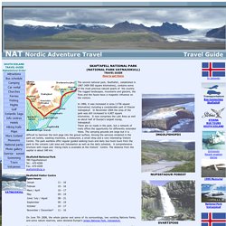 SKAFTAFELL NATIONAL PARK ICELAND