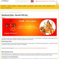 Skandmata Mata - Navratri Fifth Day