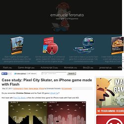 Case study: Pixel City Skater, an iPhone game made with Flash