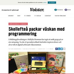 Skellefteå packar väskan med programmering - Voister