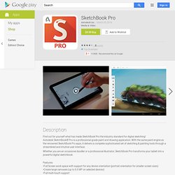 SketchBook Pro for Tablets