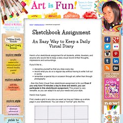 Sketchbook Assignment: An Easy Way to Keep a Daily Visual Diary
