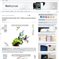 SketchBook Express Mac OSX : Meilleur Logiciel de Dessin