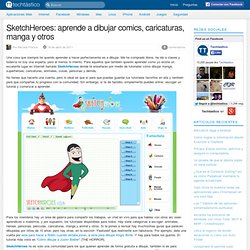 SketchHeroes: aprende a dibujar comics, caricaturas, manga y otros