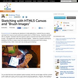 Sketching with HTML5 Canvas and “Brush Images”