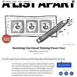 Sketching: the Visual Thinking Power Tool