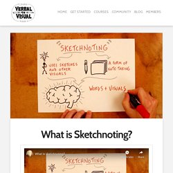 What is Sketchnoting? - Verbal To Visual