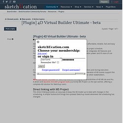 4D Virtual Builder Ultimate - beta