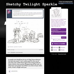 Sketchy Twilight Sparkle