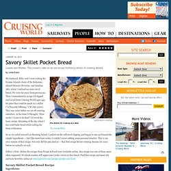 Savory Skillet Pita Pocket Bread Recipe for Cooking on a Boat