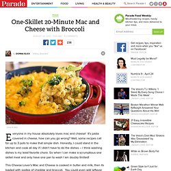 One-Skillet 20-Minute Mac and Cheese with Broccoli