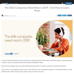 The Skills Companies Need Most in 2019 – And How to Learn Them