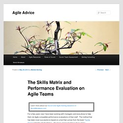 Agile Advice – Working With Agile Methods (Scrum, OpenAgile, Lean)