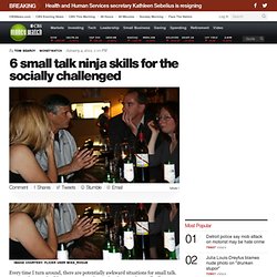 6 small talk ninja skills for the socially challenged - Sales Machine