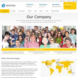 Our Company - story and background