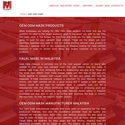 Mask Manufacturer Malaysia