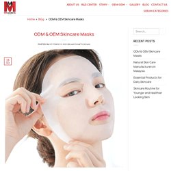 ODM & OEM Skincare Masks