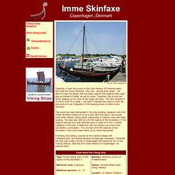 Imme Skinfaxe - Viking ship in Copenhagen