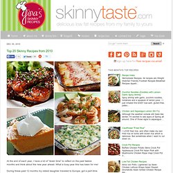 Top 20 Skinny Recipes from 2010