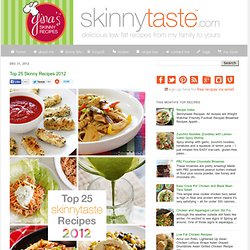 Top 25 Skinny Recipes 2012