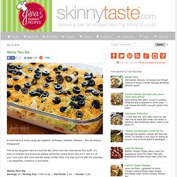 Ginas Skinny Recipes - StumbleUpon