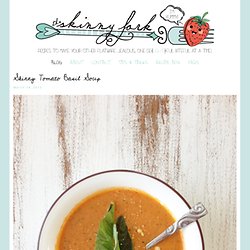 Skinny Tomato Basil Soup — The Skinny Fork