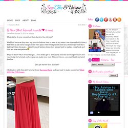 {5 Maxi Skirt Tutorials i would ♥ to sew}