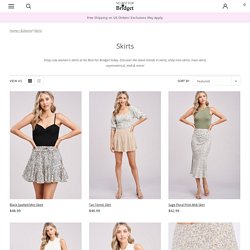 Shop Skirts for Women Online at No Rest For Bridget