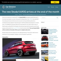 The new Skoda KAROQ arrives at the end of the month