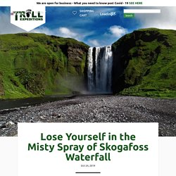 Lose Yourself in the Misty Spray of Skogafoss Waterfall - Tröll Expeditions