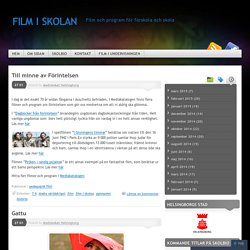 Film och program för förskola och skola
