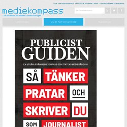 Skrivarskola med Publicistguiden - Mediekompass