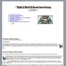 Yale's Skull & Bones Secret Society