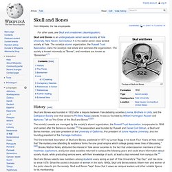 Skull and Bones