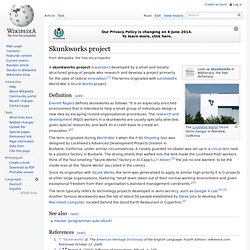 Skunkworks project