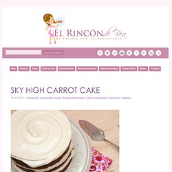 Sky high carrot cake