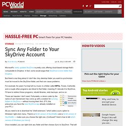 Sync Any Folder to Your SkyDrive Account