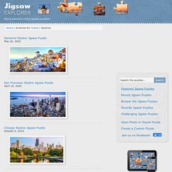 Panorama de grandes villes en puzzles/ Skylines