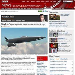 Skylon ‘spaceplane economics stack up’