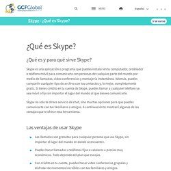 Skype: ¿Qué es Skype?