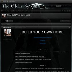 [REL] Build Your Own Home