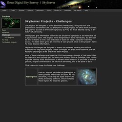 SkyServer Challenging Projects - Teacher'ss Guides