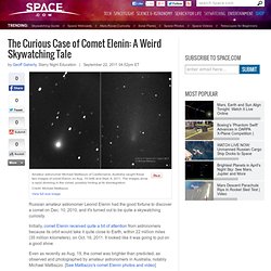 The Curious Case of Comet Elenin: A Skywatching Tale