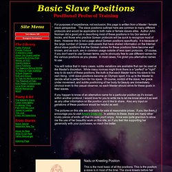 Slave Positions