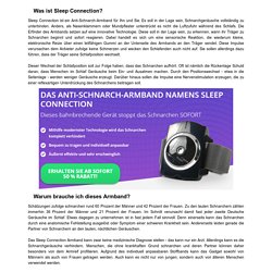 Sleep Connection Erfahrungen