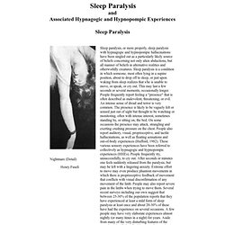 Sleep Paralysis: page 2