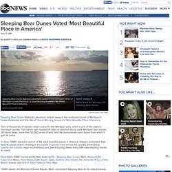 Sleeping Bear Dunes, Michigan Voted Good Morning America's 'Most Beautiful Place'