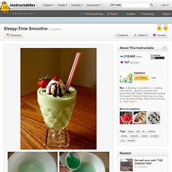 Sleepy-Time Smoothie