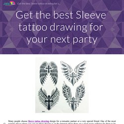 Get the best Sleeve tattoo drawing for your next party