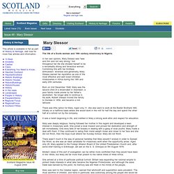 Mary Slessor : Scotland Magazine Issue 46